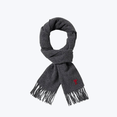 Ami De Coeur Scarf - Dark Grey